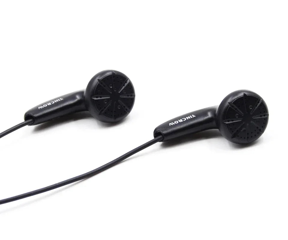Wired HiFi Earbuds with Mic – Tidesmit Flat Head In-Ear Headphones Tidesmit