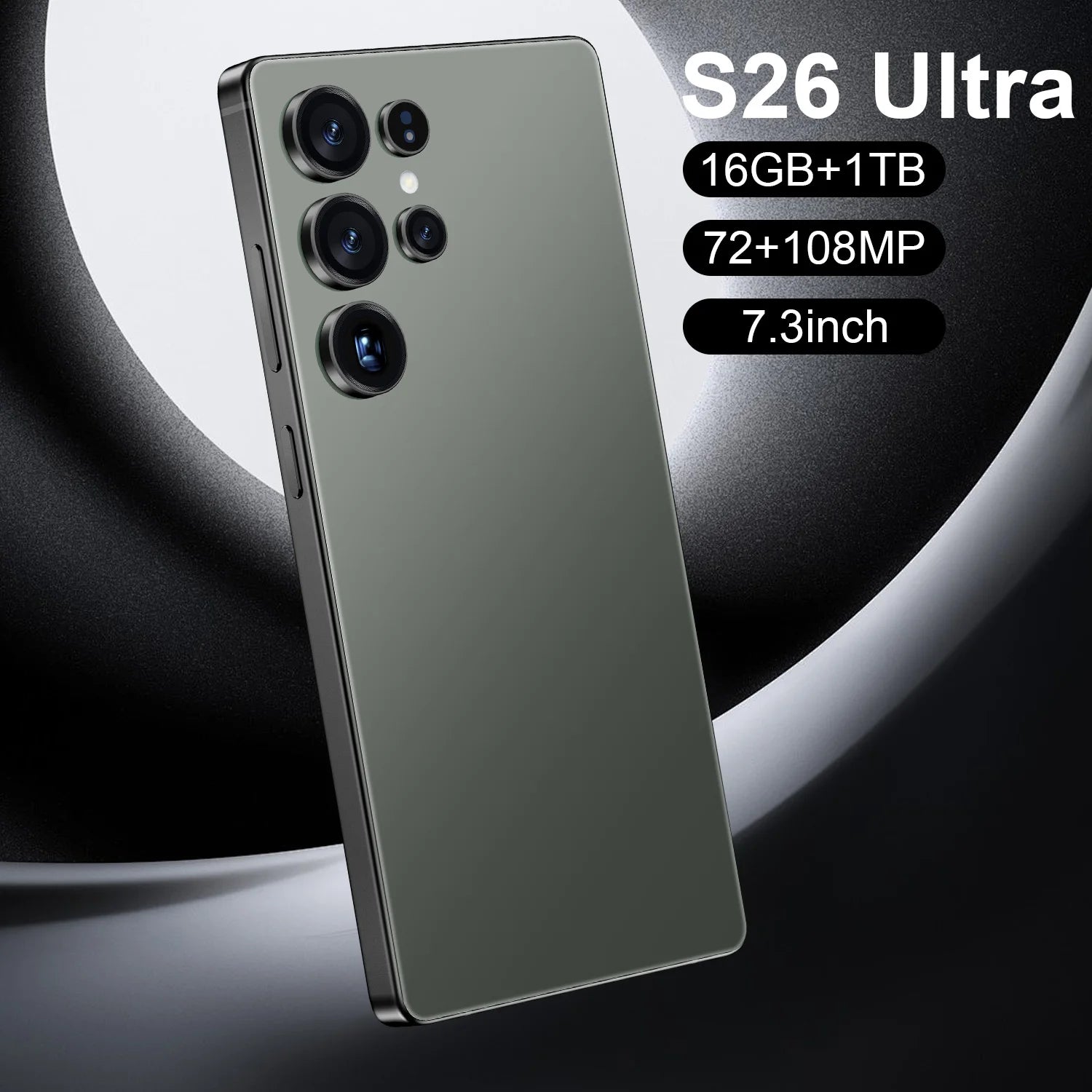 Brand new unlocked S26 Ultra 5G smartphone with 16GB RAM 1TB storage and 7.3 inch HD display in fourth gallery view