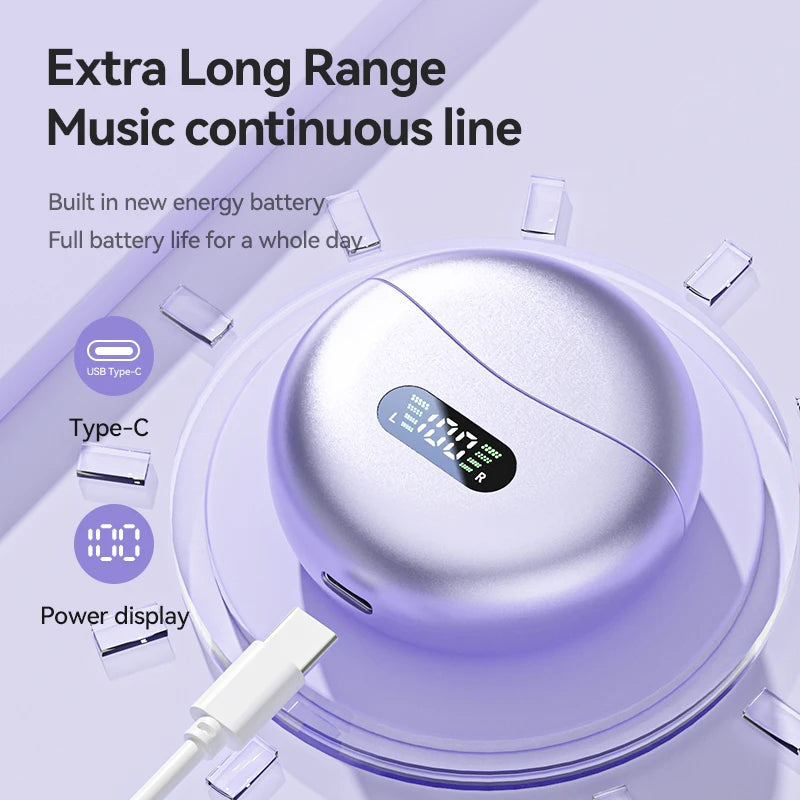 Sports ODM OEM Headphones Wireless Earphones BT V5.4 Earbuds OWS Open Ear Air Conduction Earphone From LINX Earbuds Factory Tidesmit