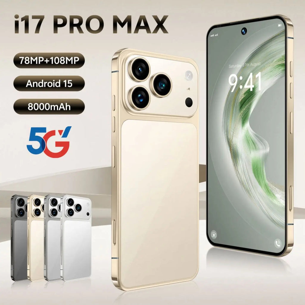 Unlocked 5G Smartphone, 7.3-inch AMOLED, 16GB RAM, 1TB Storage Tidesmit