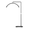 Fosoto Y9II Floor Lamp Half Moon Ring Lamp With Phone Clip LED Lash Light for Eyelash Beauty Tattoo Photography Lighting 40w Black Tidesmit
