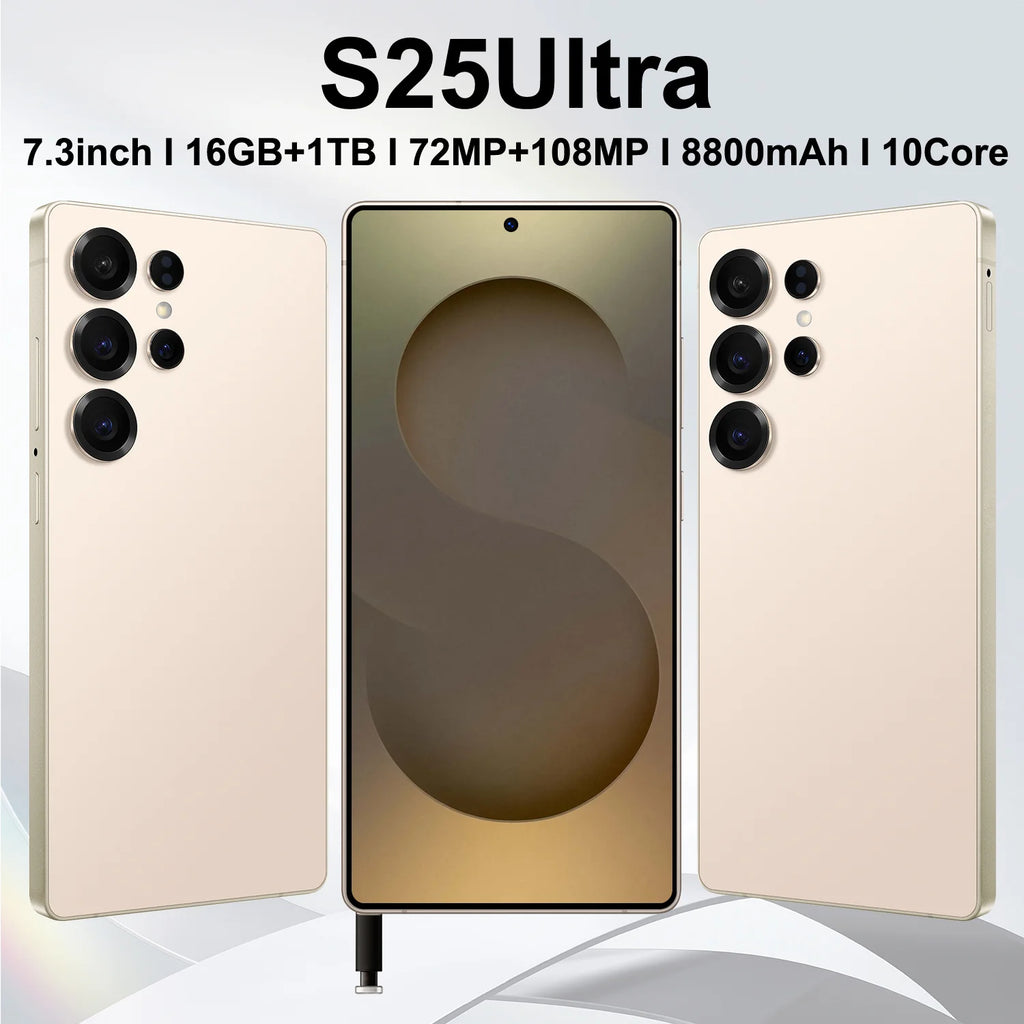 S25 Ultra 5G Smartphone 1TB 16GB RAM - Unlocked Dual SIM Tidesmit