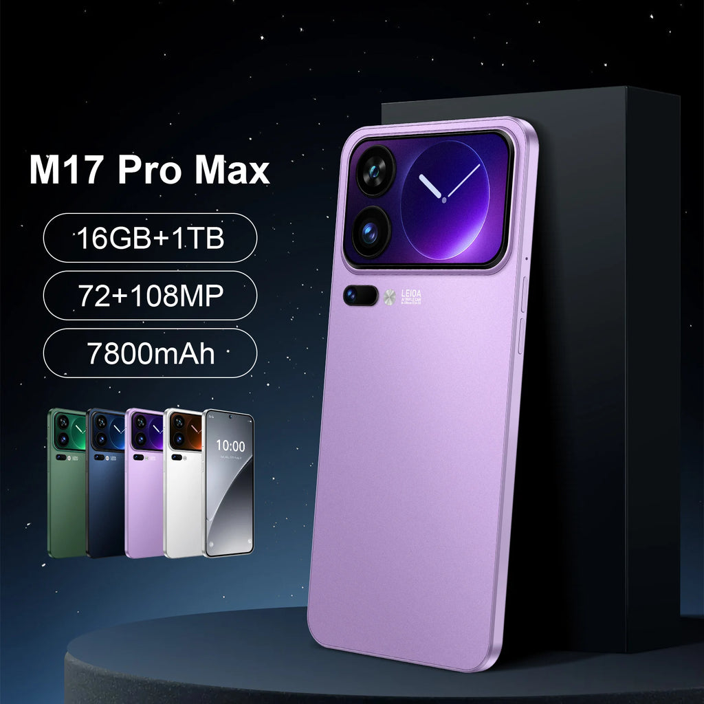 Tidesmit 5G Smartphone 7.3-inch OLED 1TB 16GB RAM Unlocked Mobile Tidesmit