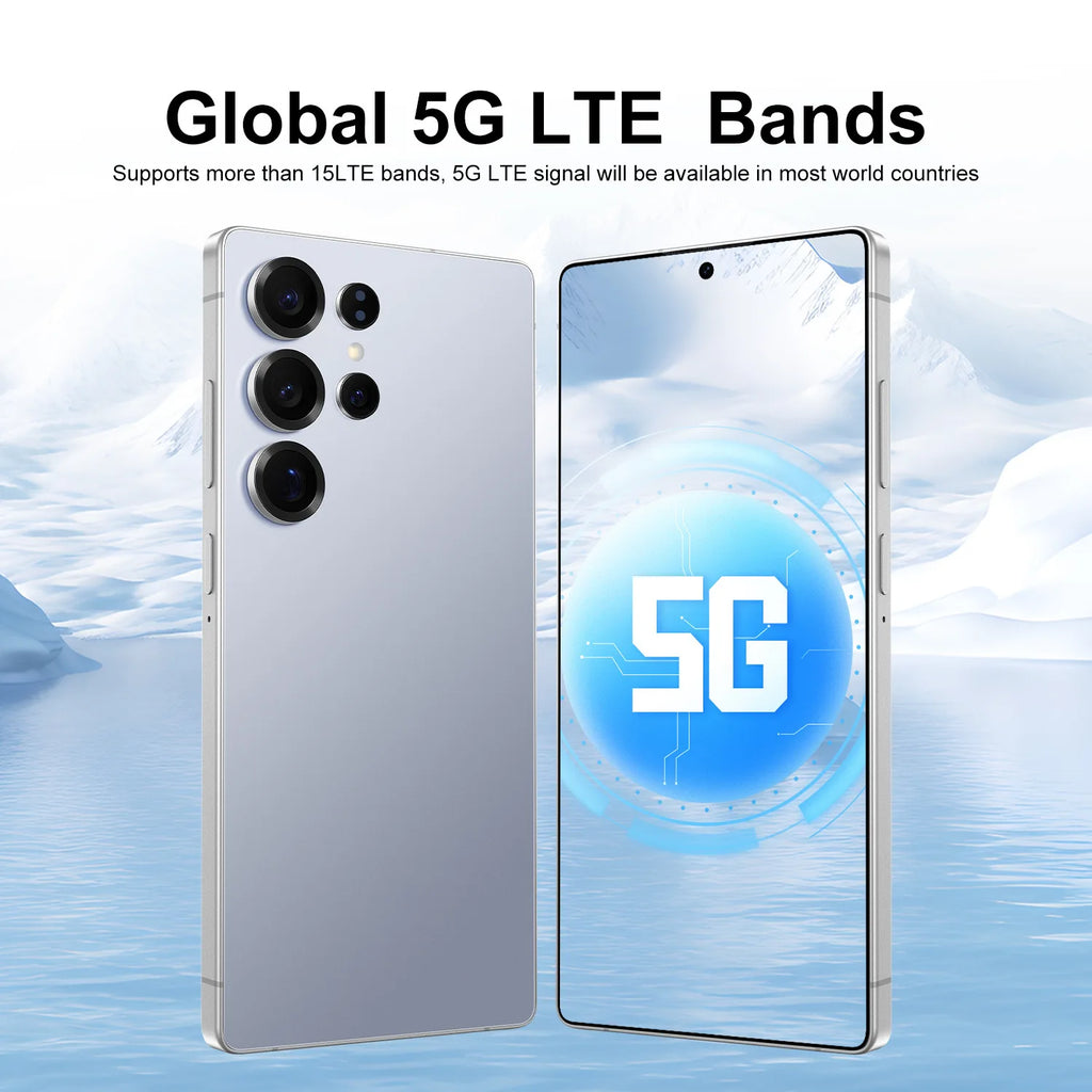Factory Price Big Screen Phone S25 Ultra 16+1TB Global Version Android 5G Smartphone Dual-SIMdual-standby HD Unlocked Phones Tidesmit