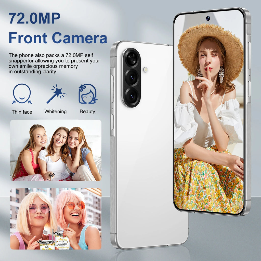 Tidesmit 5G Smartphone, 7.3 Inch AMOLED, 16GB RAM, 1TB Storage Tidesmit