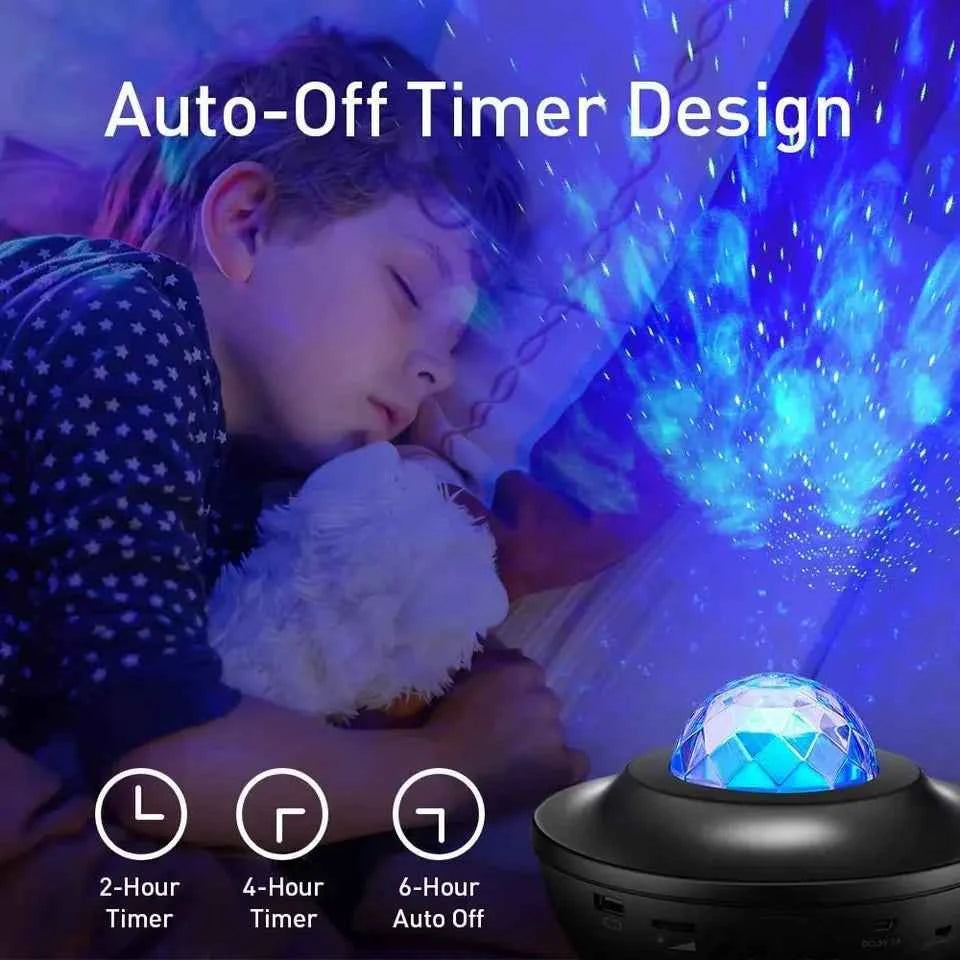 Smart Laser Starry Sky Night Light Projector BT Music Speaker Holiday Light Galaxy Star Projector With Remote Control My Store