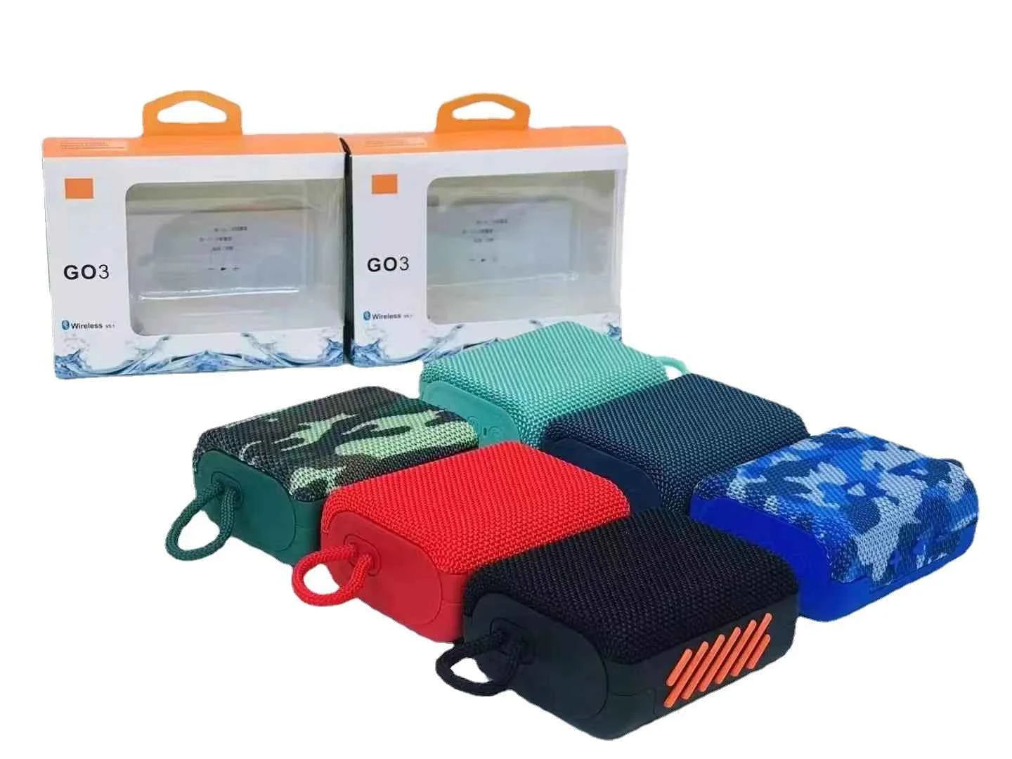 Hot Sale Portable G3 Wireless Mini Speakers Waterproof Outdoor Bass Sound for Bluetooth Sports Party Box LED Airplay DC Plastic My Store