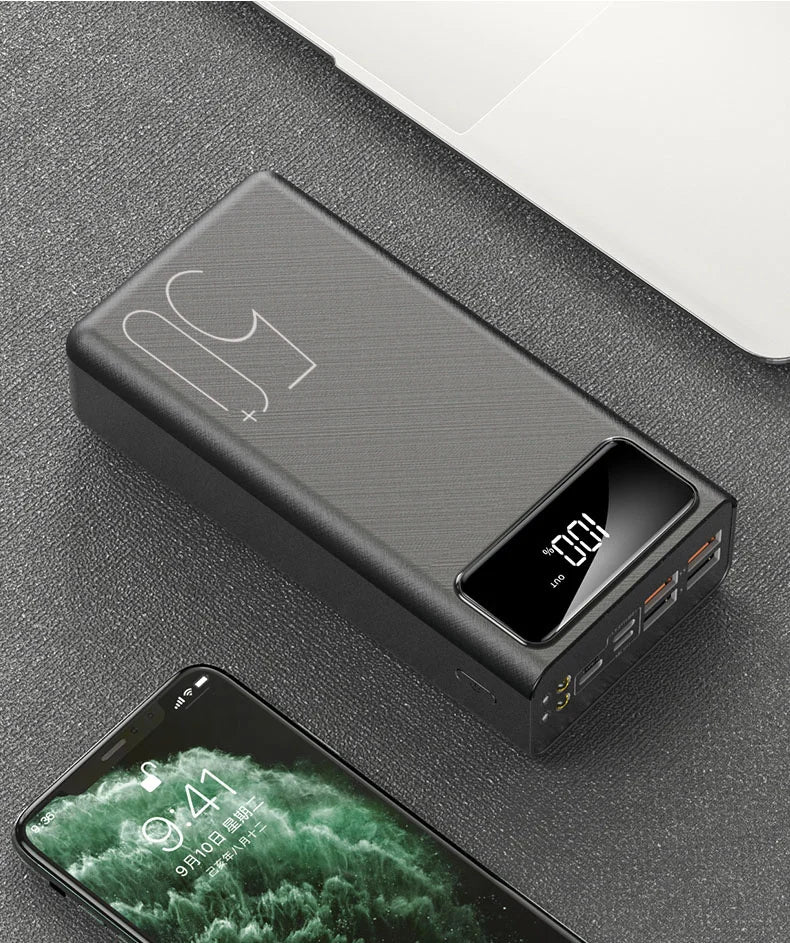 Tidesmit 40000mAh Portable Fast Charging Power Bank - USB-C PD Battery Tidesmit