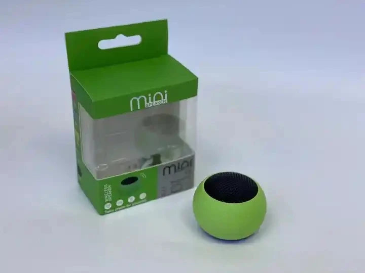 Macarons Portable Y3 M3 Micro Usb Colorful Wireless Speakers Subwoofer Round BT Mini Small Size Outdoor Speaker for Mobile Phone Green My Store