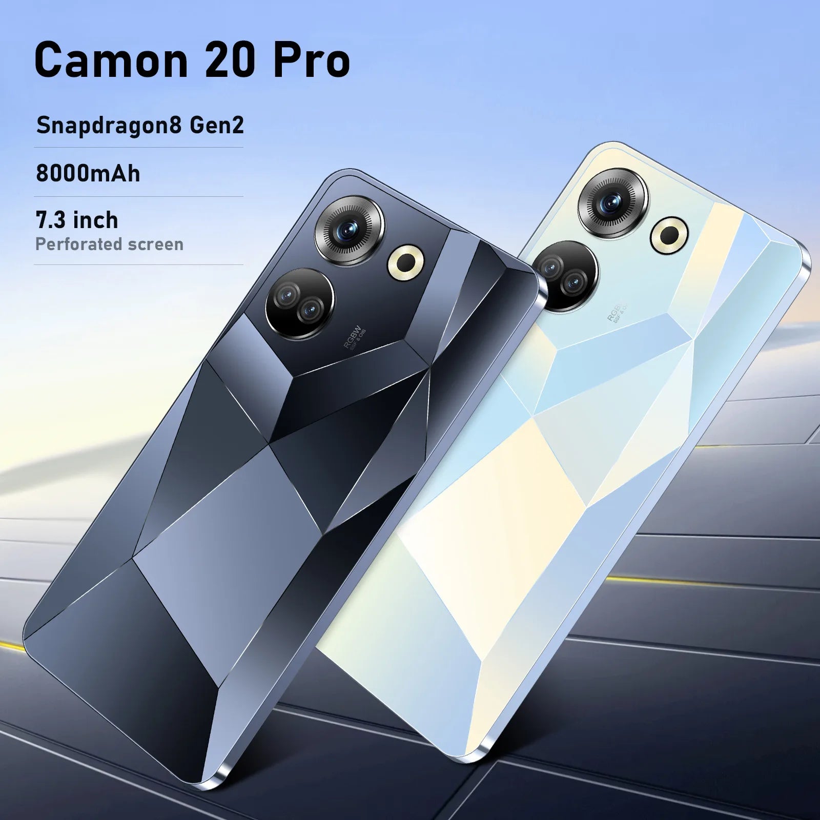 Tecno Camon 20 Pro 5G Smartphone, 16GB RAM, 1TB Storage - Unlocked Mobile Tidesmit