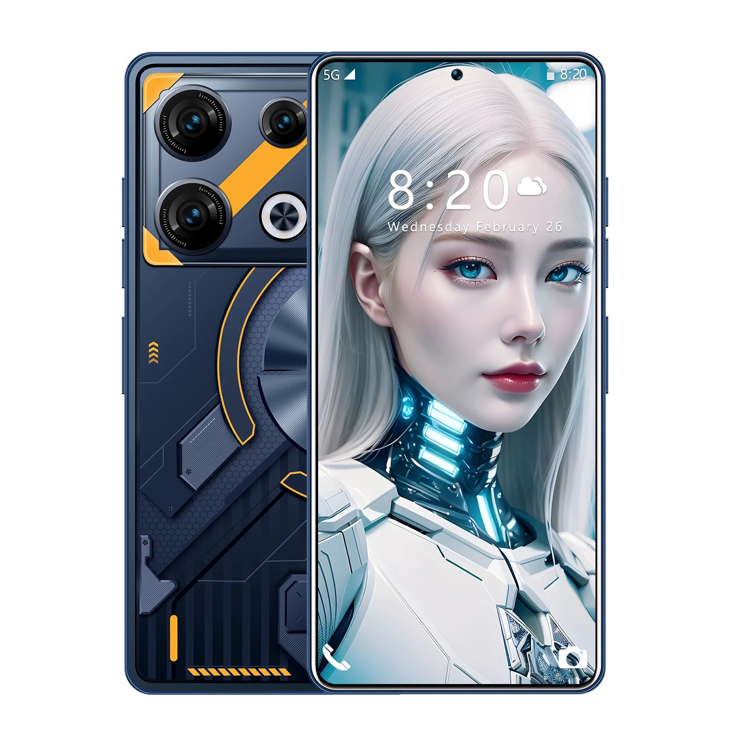 GT10 Pro Android Smart 5G Phone with 16GB RAM & 1TB Storage HighDef Screen Tidesmit