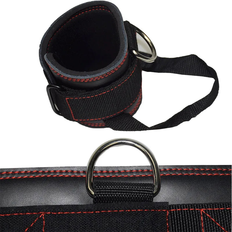 Hot Sell Gym High Quality Padded Ankle Straps Comprehensive Protection for Cable Machines HF-R-001 ROEGADYN 3-5days Opp Bag Tidesmit