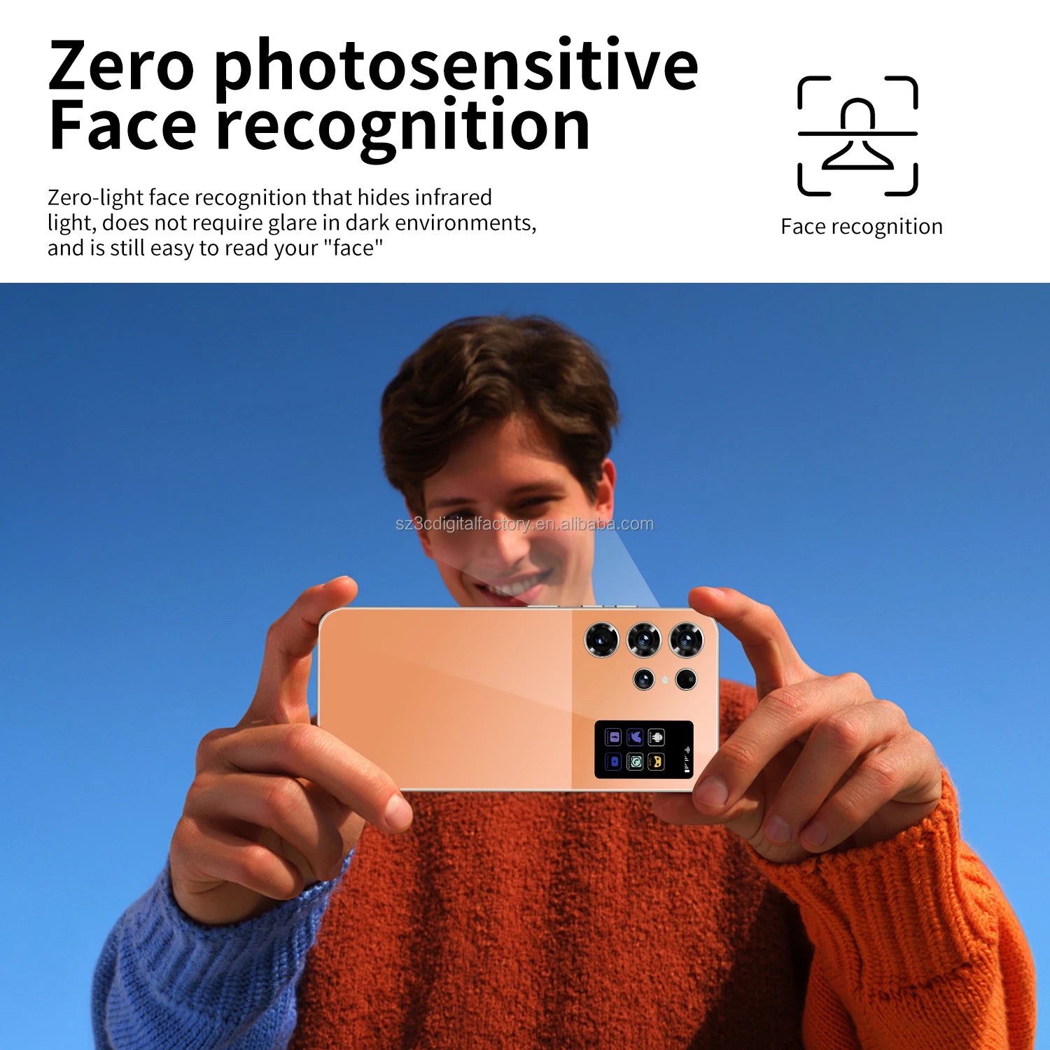 Global Version Mobile Phone S26 Ultra Supports 3G/4G/5G Dual SIM Android 14 16GB+1TB Smartphone for S26 Ultra Tidesmit