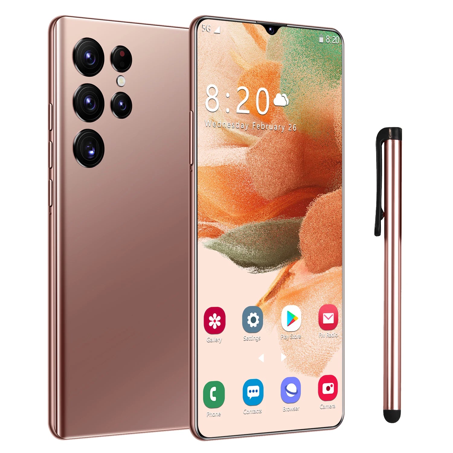 Smart Phone Low Price S23 3+32GB Phones Mobile Android Smartphone 3g 4g 5g Smartphone Smart Phones Gold 3 G Tidesmit