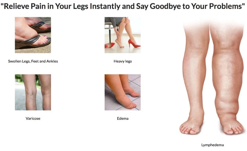 XXL air compression leg massage boots for treating swollen legs, edema, lymphedema, and improving blood circulation.