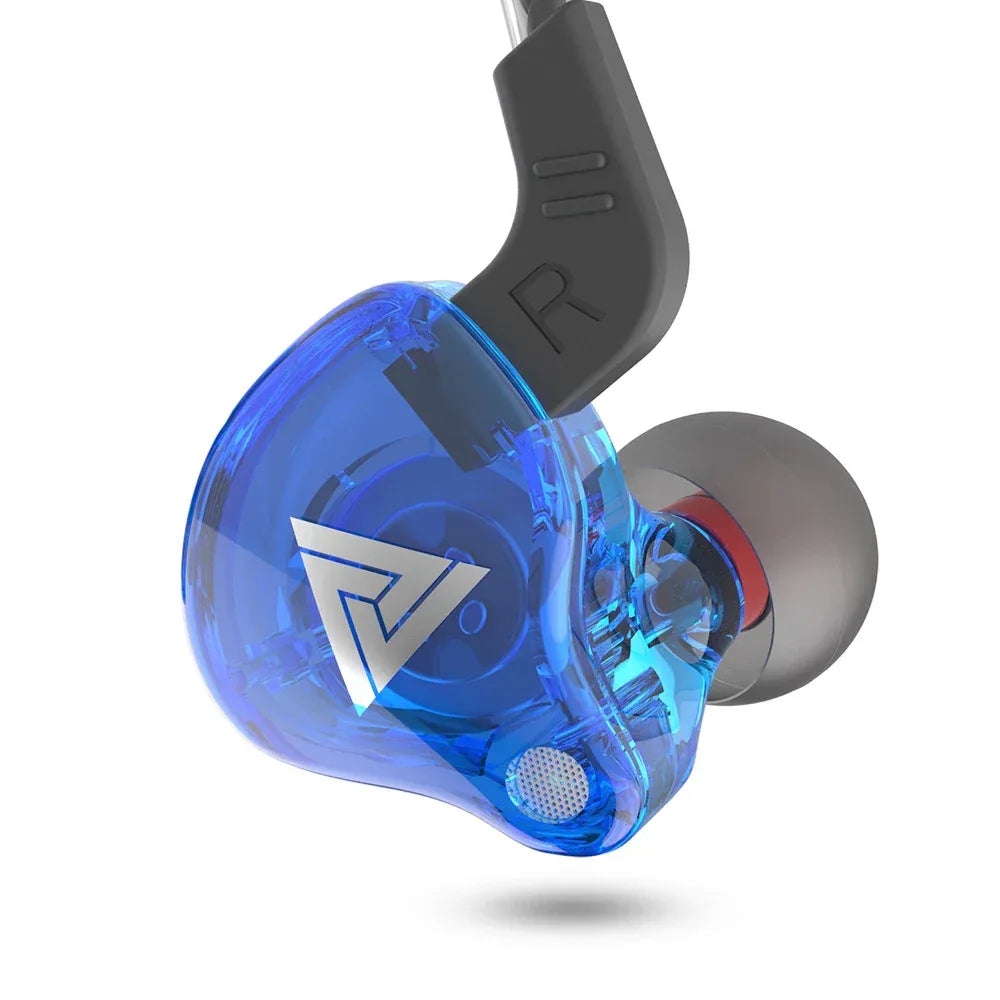 SK7 Wired Earphones With Microphone and Bass Stereo | Tidesmit AK6 Blue 1 Tidesmit