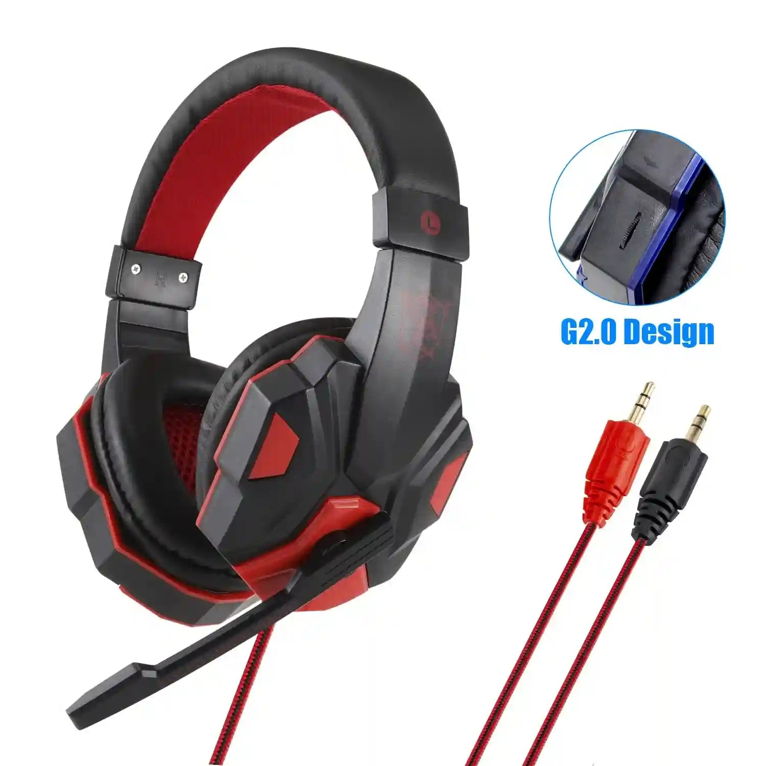 Wired Gaming Headset with Microphone - 7.1 Surround Sound for PC and PS5 Tidesmit