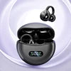 Newly Designed Anc Enc Tws Earphones with Digital LCD Touch Screen Wireless in Ear Headphones, Generation Pod TWS Earbuds Black M79 Tidesmit
