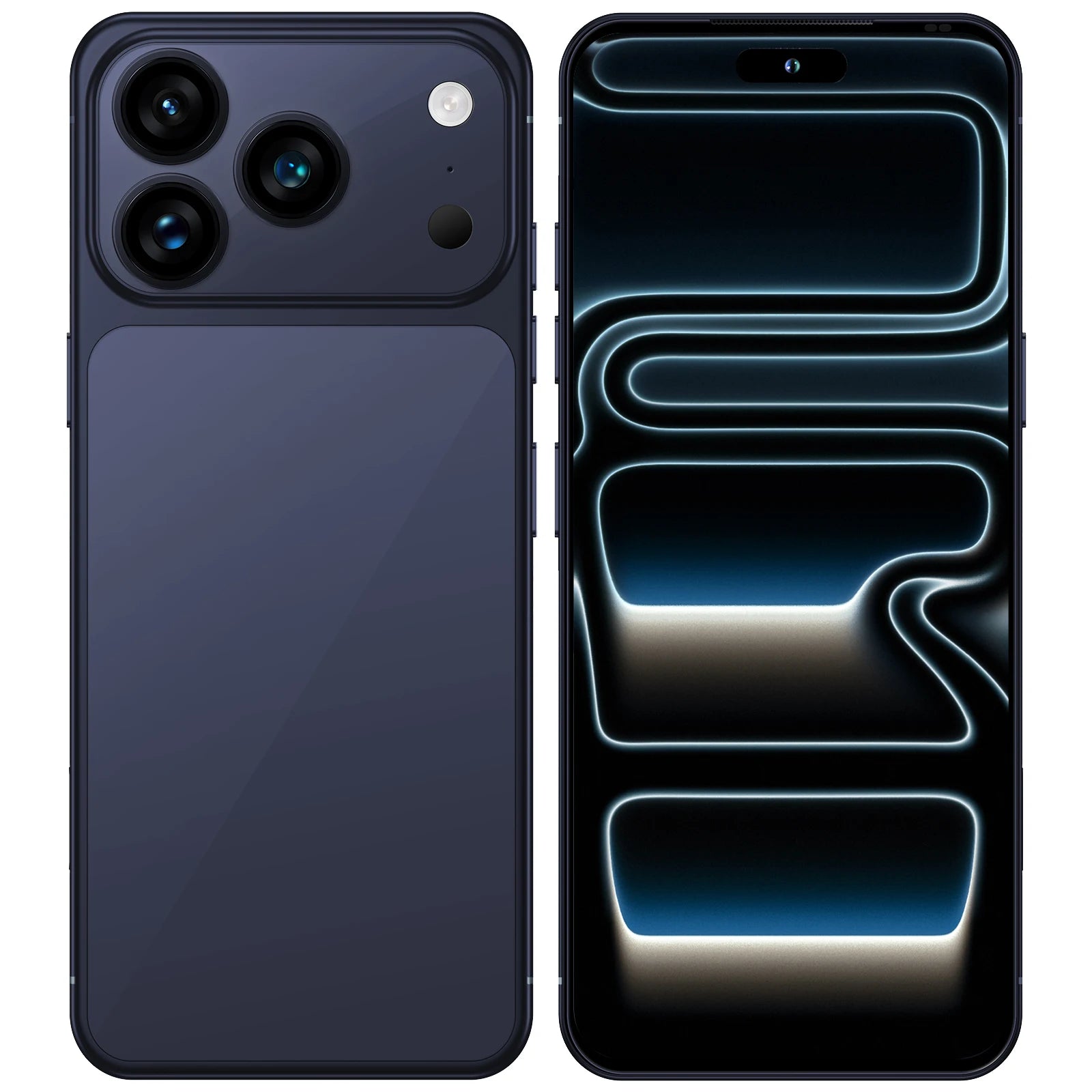 5G Smartphone 7.3-Inch AMOLED 16GB RAM 1TB – Tidesmit Unlocked Phone Dark Blue 16g 1TB Tidesmit