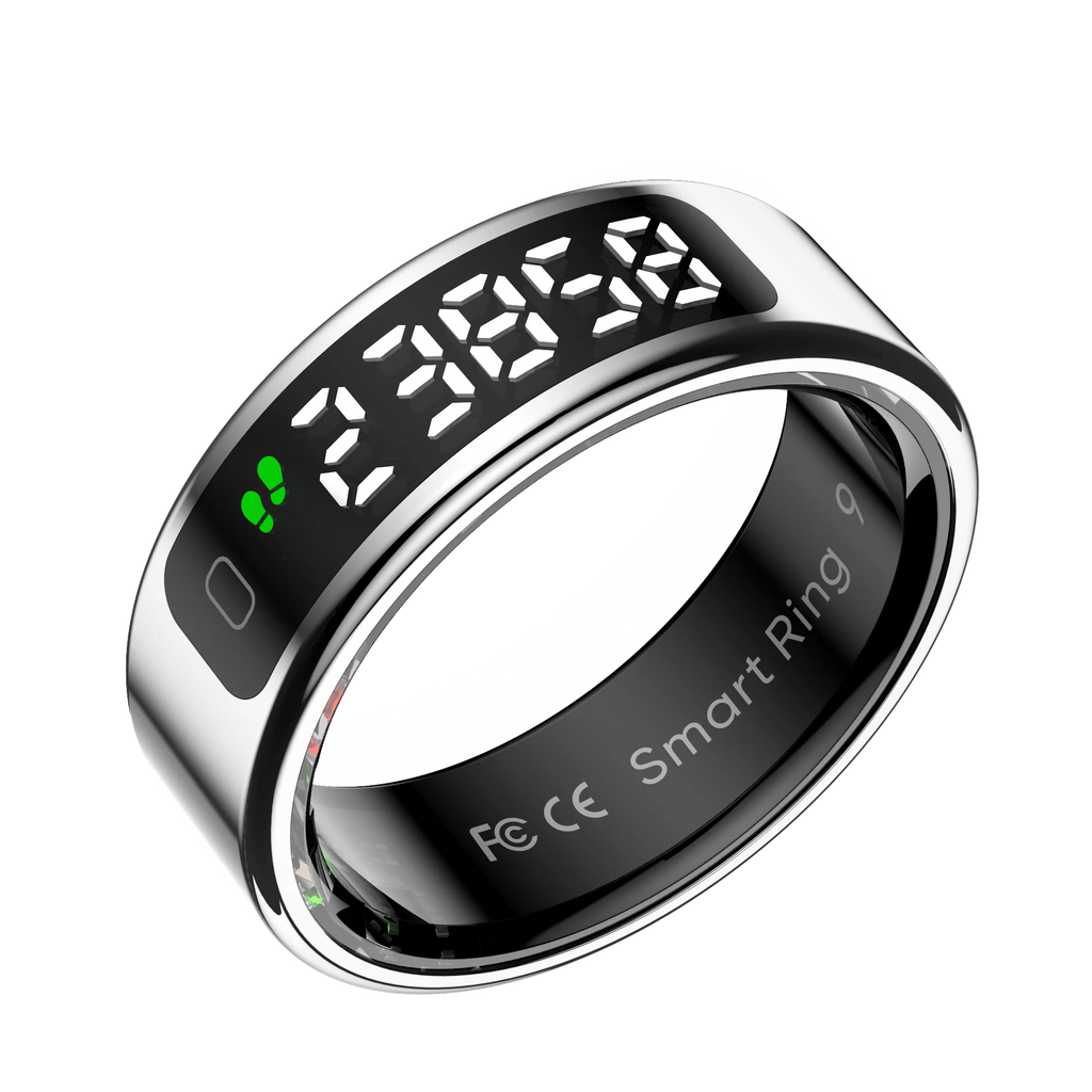 R11 Smart Ring 3.3g 5ATM waterproof Wireless Charging Heart Rate Blood Oxygen Sleep Health Monitor Step Distance Fitness Tracker Tidesmit