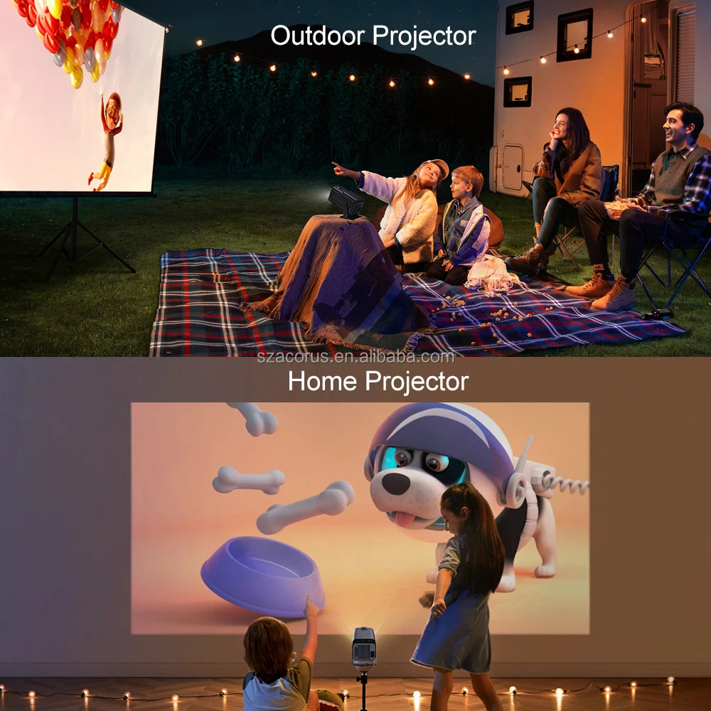 Topleo oem projector full hd portable retro projector 4k video smart home lcd hy320 mini outdoor android projector Tidesmit