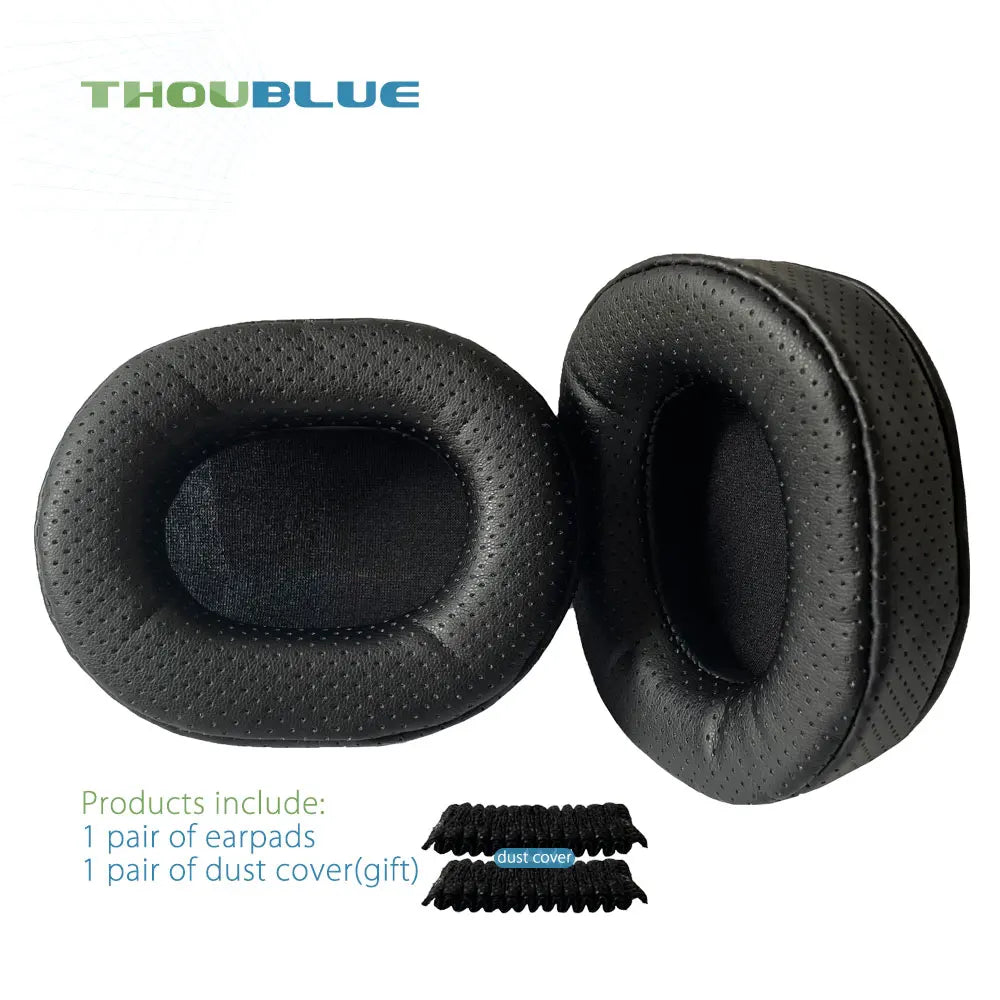 HyperX Cloud Replacement Ear Pads - Memory Foam Over-Ear Cushions 3Black Breath Tidesmit