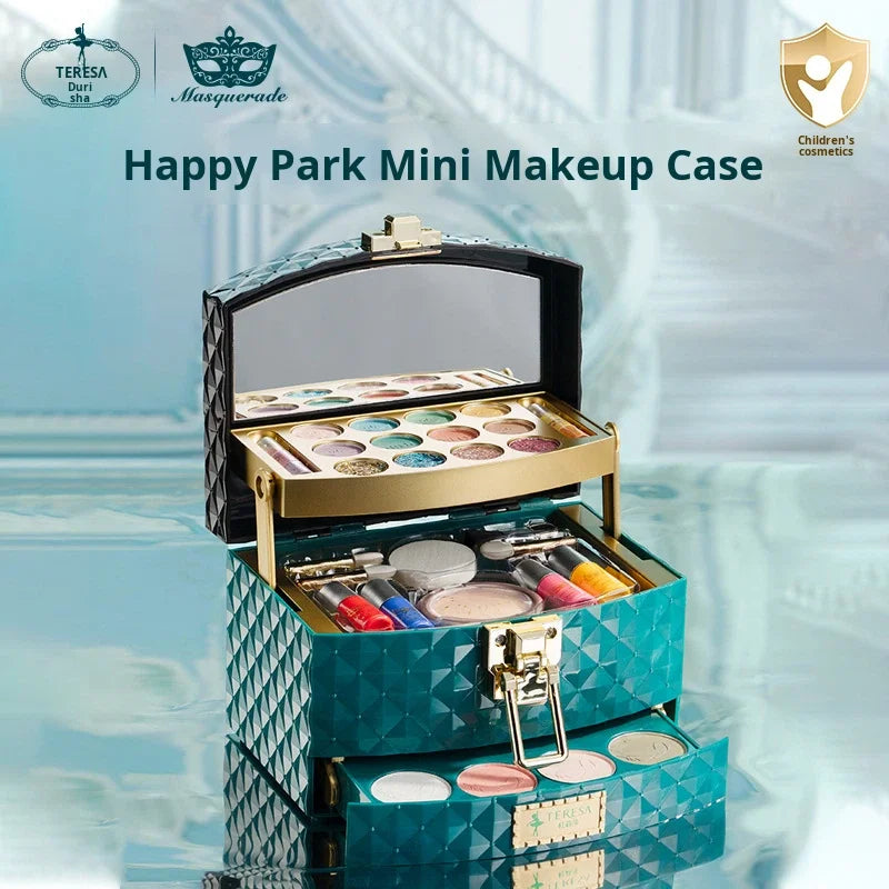 Dulisa Children's Cosmetics Set with Cream Makeup for Girls & Baby Girls Princess Pretend Play Simulated Dressing Table Gift ALIBABA Tidesmit