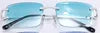 925 Silver D-Color Moissanite Diamond High-End Trendy Glasses Luxury Street Photography Punk Hiphop Fashion Men Women Sunglasses