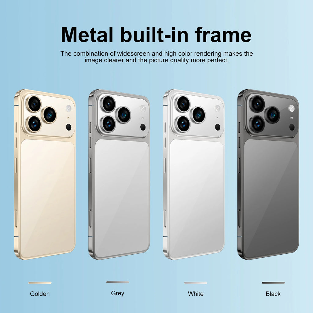 2025 I17 17 Pro Max 5G smartphone with 7.3 inch display 108MP camera and 16GB RAM 1TB storage, gallery view 9