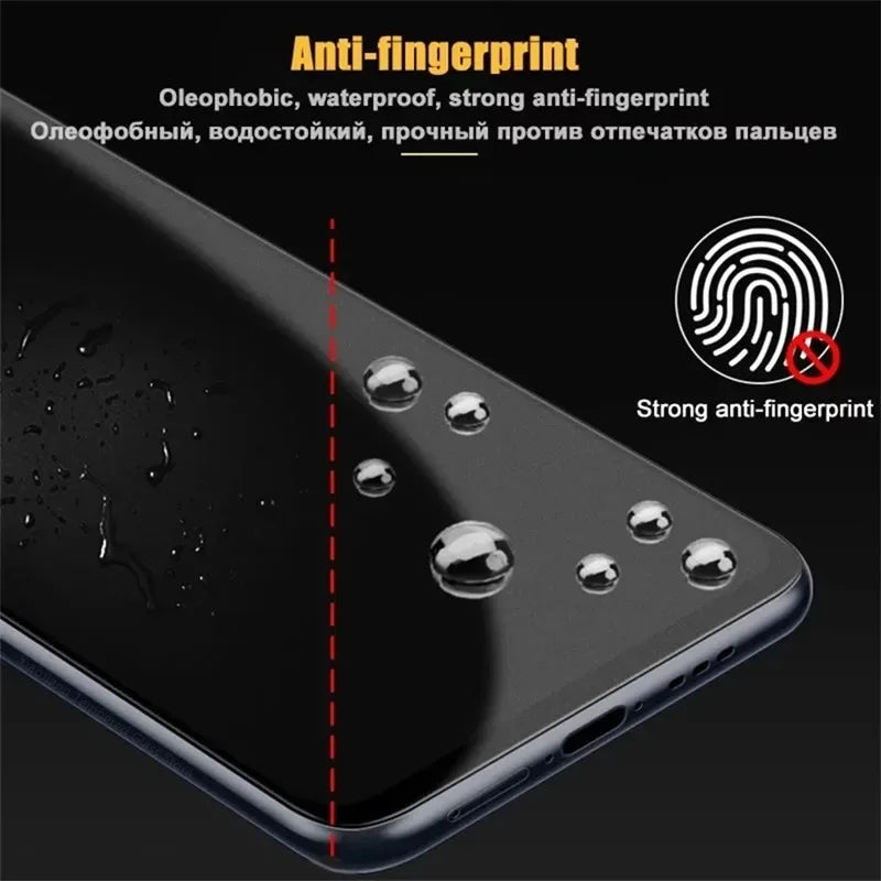 Matte Hydrogel Screen Protector for Samsung Galaxy - 4 Pack Bundle Tidesmit