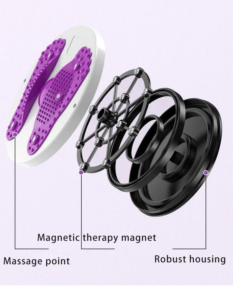 Tidesmit Waist Twisting Disc for Abdominal Training and Foot Massage Body Shaping Massage Equipment Tidesmit