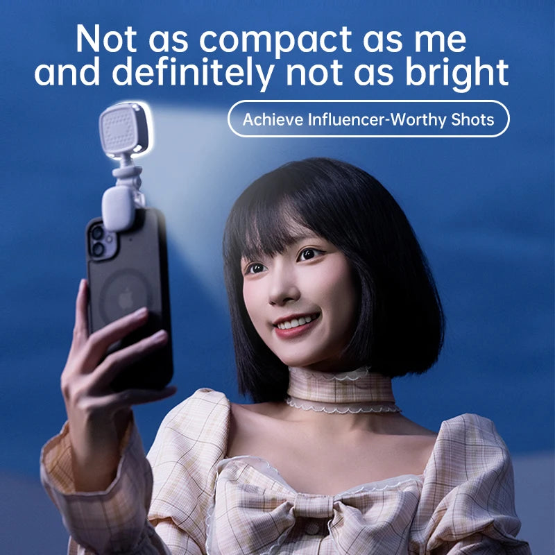 Factory Wholesale New Handheld Ring Light Filling Lamp Portable Mobile Live Broadcast Rechargeable Photography Lamp Tidesmit