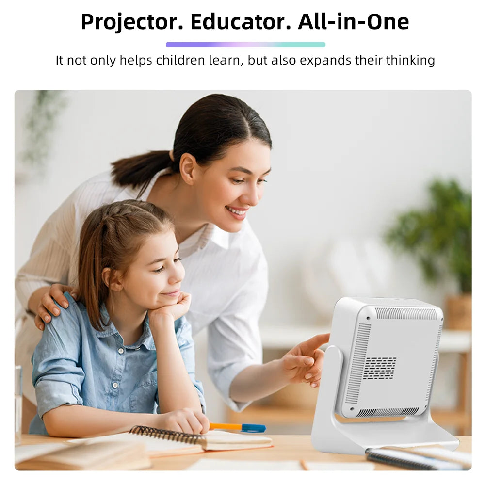 C3 Flick Smart Projector with Touch Screen Pad Android OS 5G Wifi bluetooth 4k Projectors & Presentation Equipments My Store