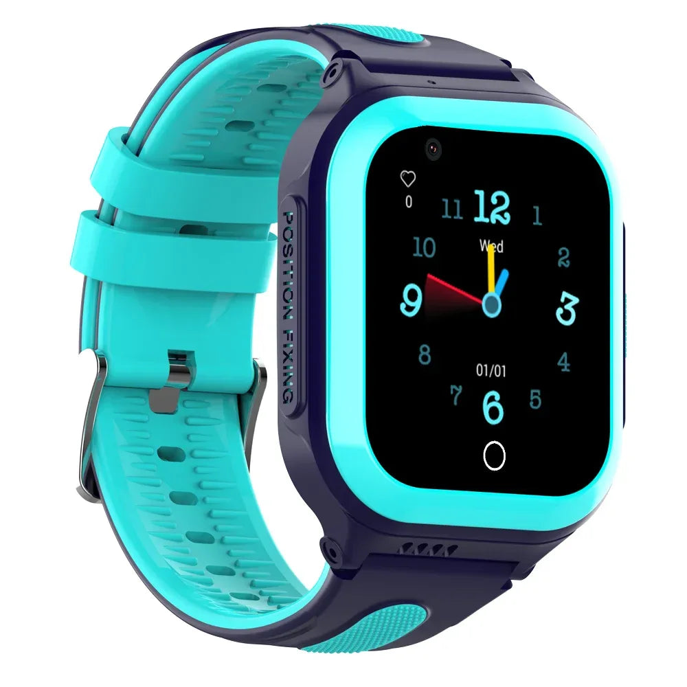 Security Children Smartwatch DF70 4G 780mAh Waterproof Long Standby Tracker Kids Watches with GPS Camera for Video Calls - Tidesmit