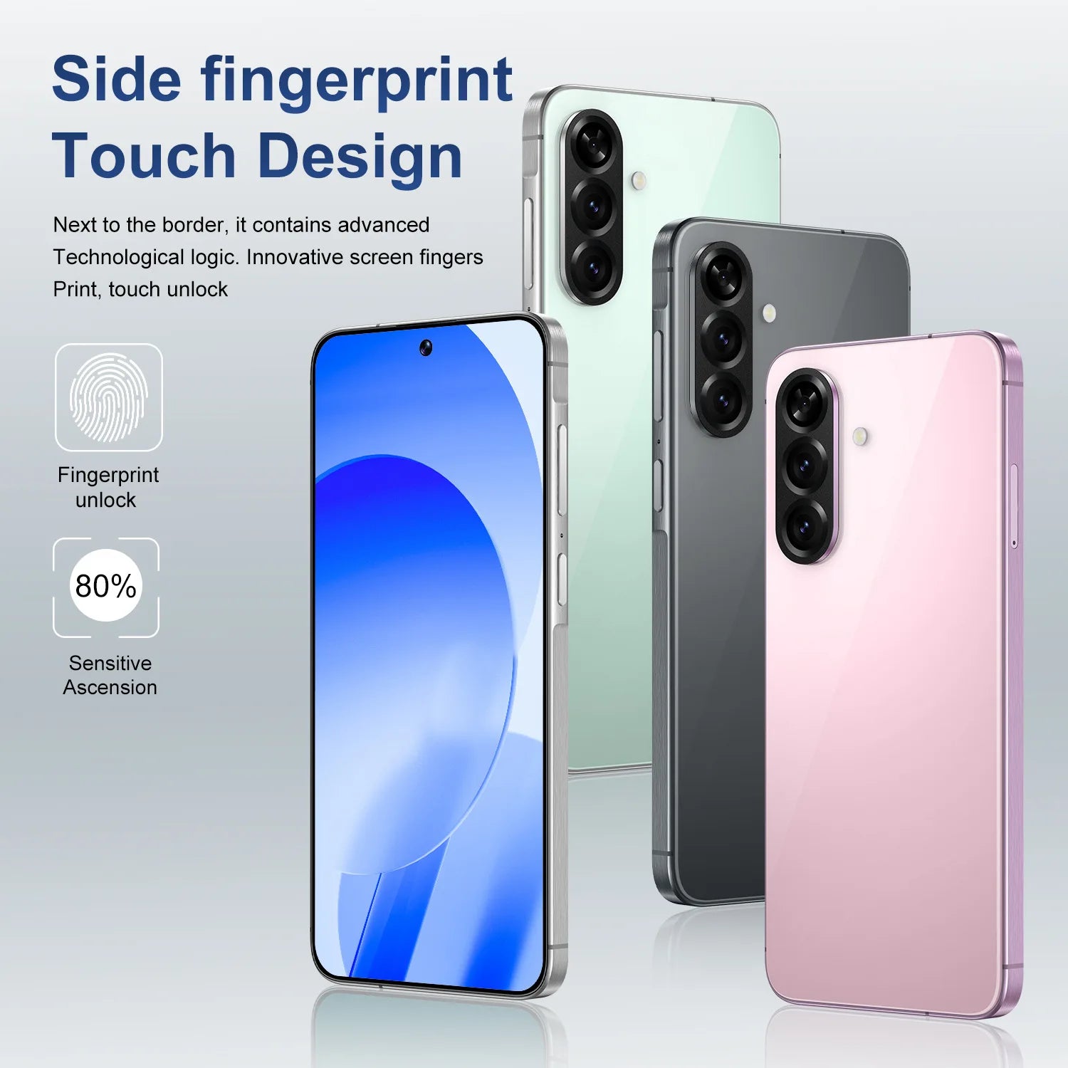 Tidesmit 5G Android Smartphone: 16GB RAM, 1TB Storage, Dual SIM Tidesmit