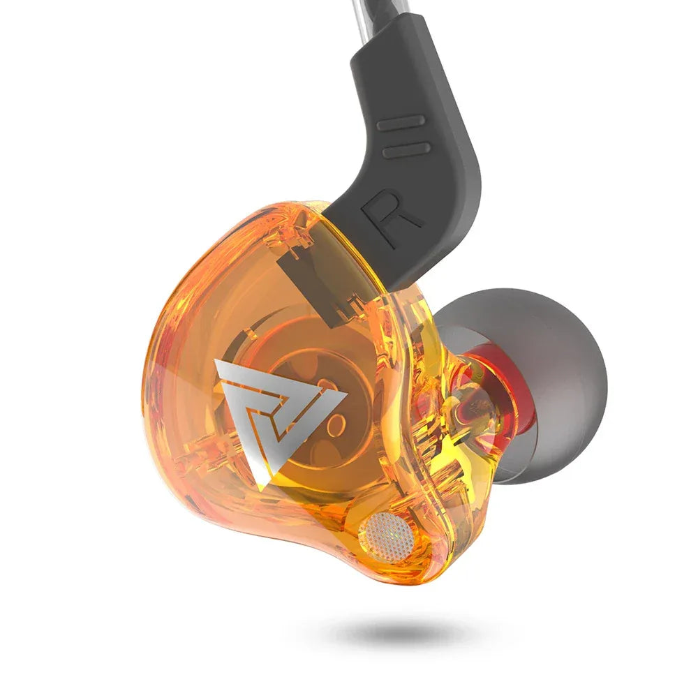 SK7 Wired Earphones With Microphone and Bass Stereo | Tidesmit AK6 Yellow 1 Tidesmit