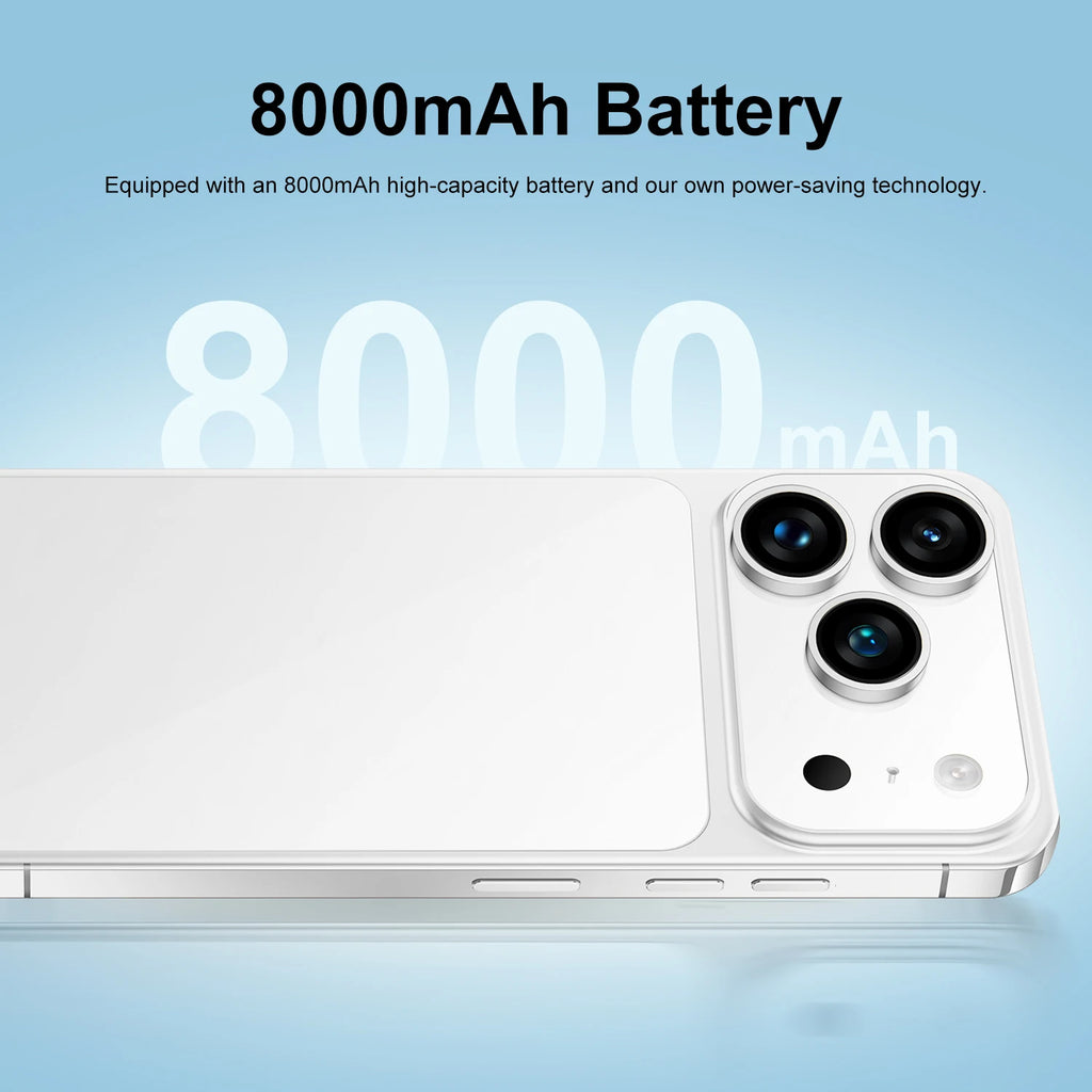 Tidesmit 7.3-Inch 1TB 5G Smartphone - High-Capacity Unlocked Mobile Tidesmit