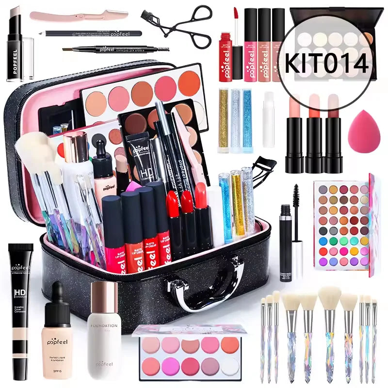 HOT 20 Styles New Fashion Eye Shadow POPFEEL Birthday Gift Makeup Gift Set ALL in ONE Full Professional Makeup Kit for Girl ALIBABA Tidesmit