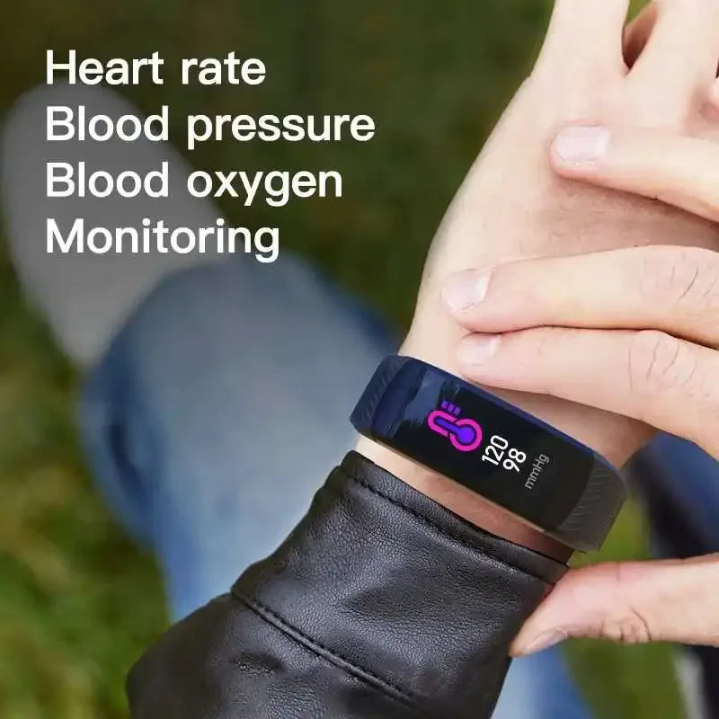 Customized Fitness Watch Smart Bracelet 2022 Blood Pressure Monitor Men Women Waterproof IP67 Heart Rate - Tidesmit
