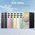 Unlocked S26 ULTRA 5G Mobile Phone 7.3 Inch Screen 108MP Camera 7800mAh Battery Dual Sim 1TB ROM Smart Features Tidesmit