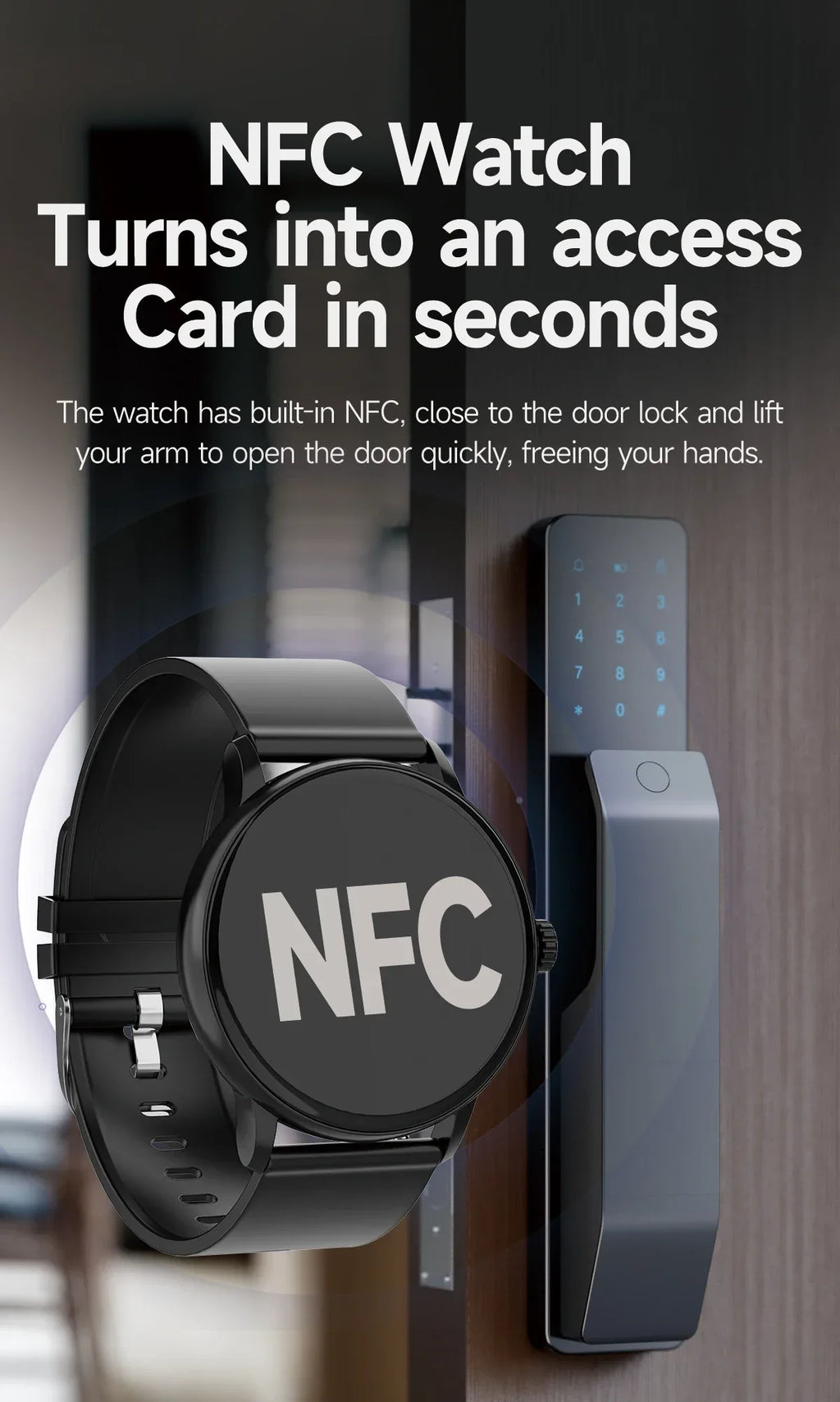 Quality Smart Watch H550 Support Customization, Call Heart Rate Sleep Monitoring Blood Oxygen Measuring Fitness Tracker - Tidesmit