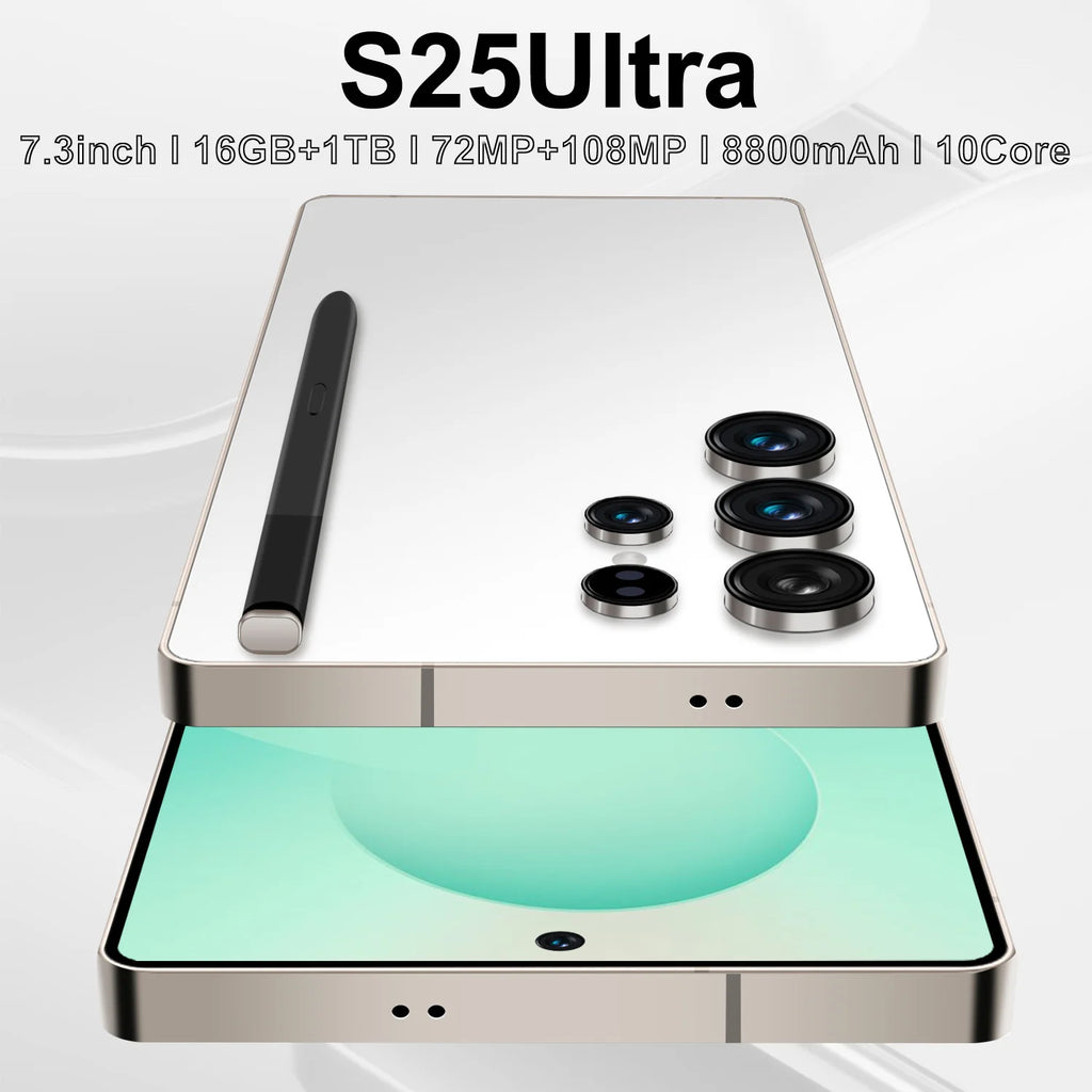S25 Ultra 5G Smartphone, 16GB RAM, 1TB Storage - Dual SIM Tidesmit