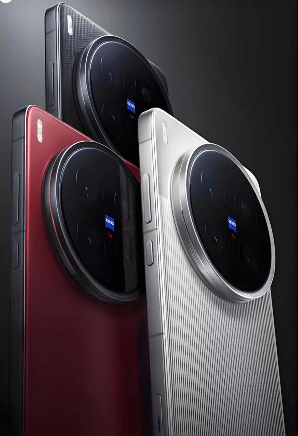 Side profile of 2025 VIVO X200 Ultra showing premium design and advanced 200MP triple camera system.