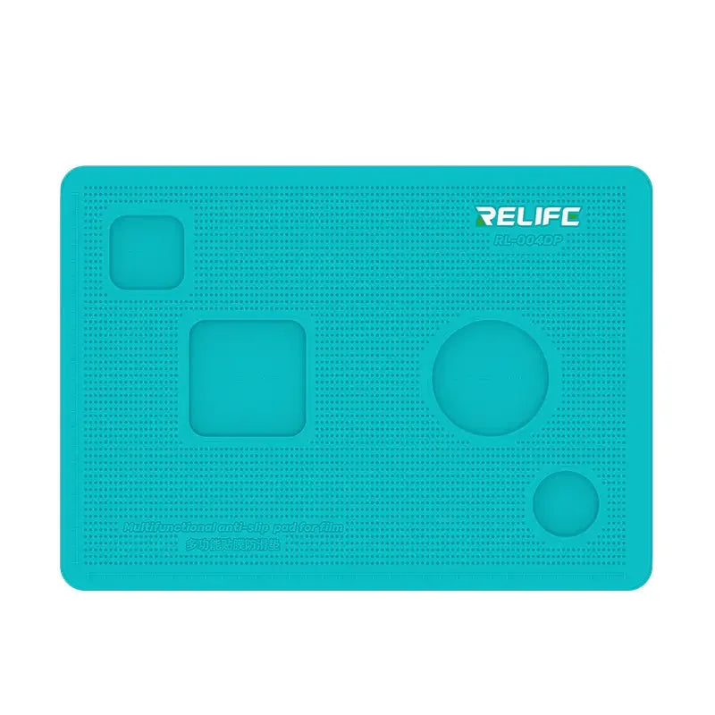 RELIFE RL-004DP Anti-Slip Silicone Screen Protector Card Slot Multifunctional Mobile Phone Camera Protection Film Mat DIY Grade Other Blue Tidesmit