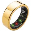Smart Ring Intelligent Ring Heart Rate Monitor Fitness tracker Health Blood Oxygen Monitor Sleeping Monitor Ring Smart Gold NR01-2 Tidesmit