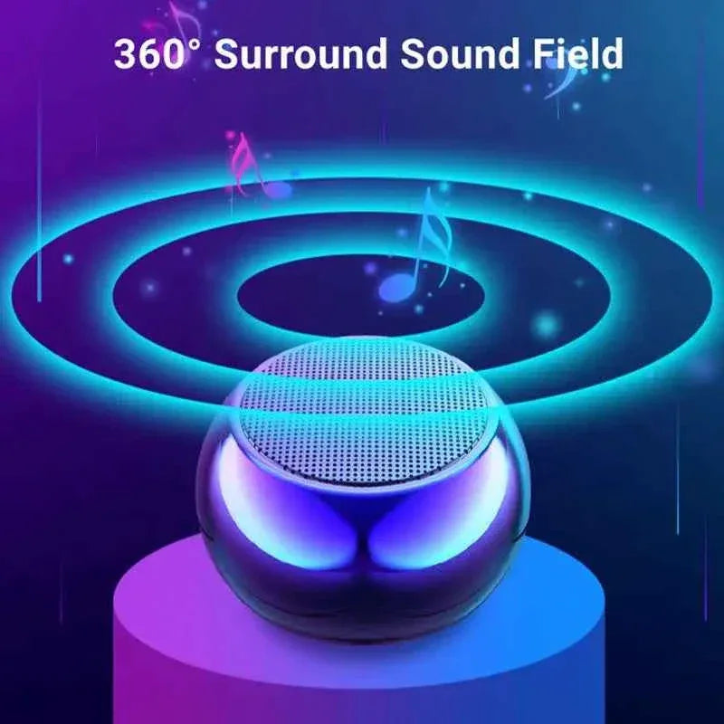 Portable Bluetooth Speaker with 360 Sound and Bass Boost My Store