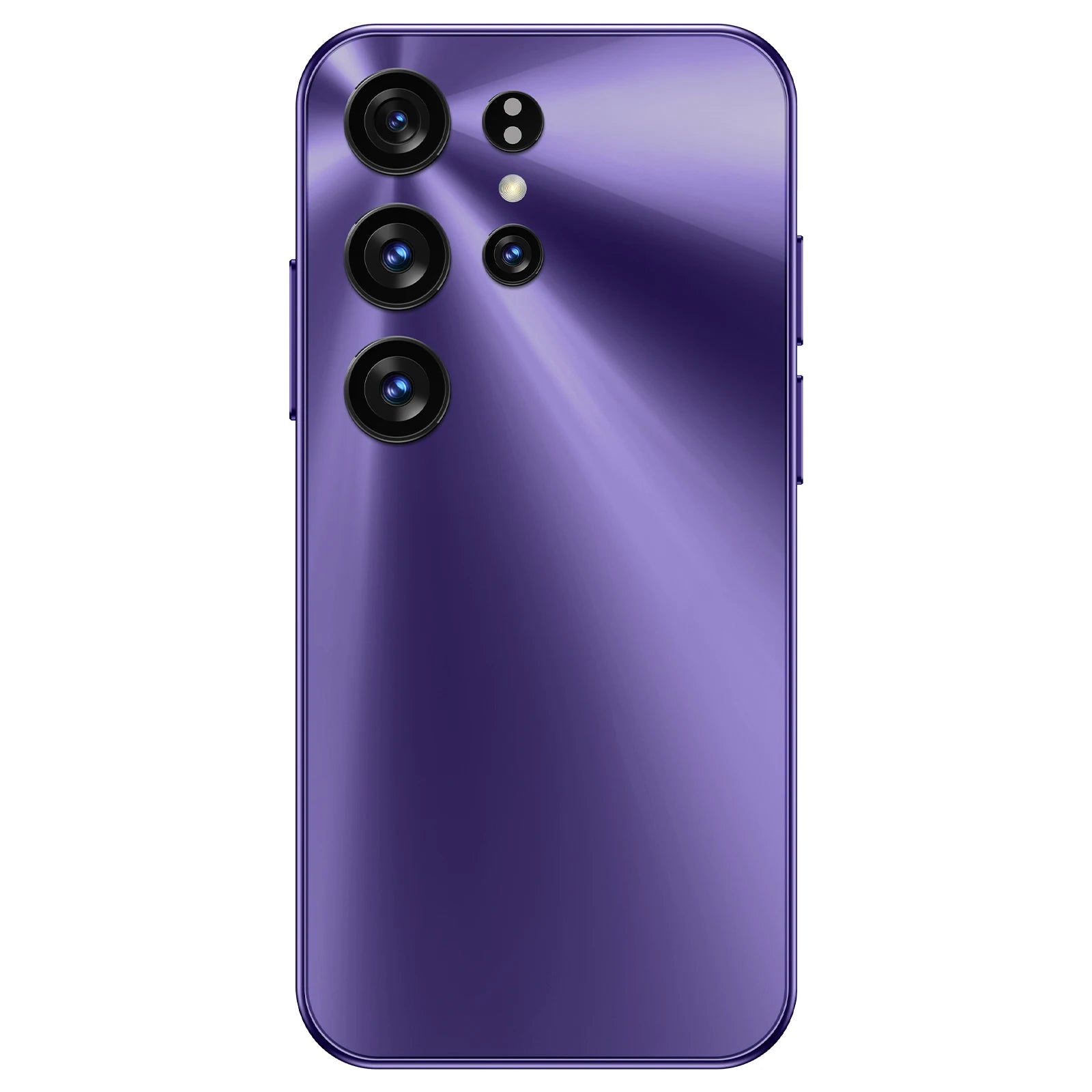 Mini 4G Smartphone: 4-Inch Compact Android with 4GB RAM - Gray Purple 4 G 64 GB Tidesmit