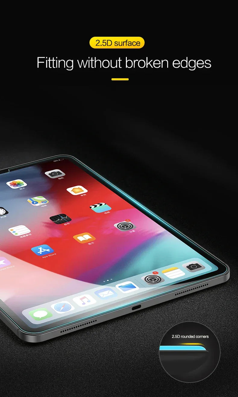 iPad Pro Screen Protector: 9H Tempered Glass Anti-Scratch Shield Tidesmit