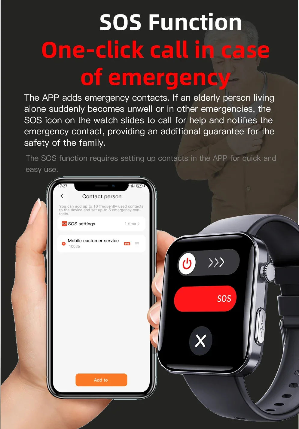 2025 New Smartwatch Health Monitoring Blood Pressure Blood Lipid Uric Acid ECG Reloj Hot Sale Smart Watch 2025 - Tidesmit