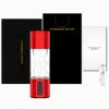 Custom Smart 200ML Hydrogen Ion Water Bottle with 10000ppb Generator USB/Battery for Household Outdoor Use Red 5 V Tidesmit